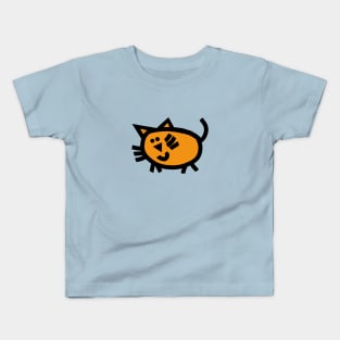 How a Cat Sees Herself as a Kitten Kids T-Shirt